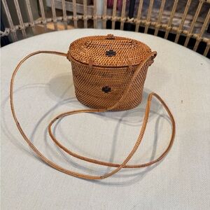 Handcrafted Tan Woven Bag